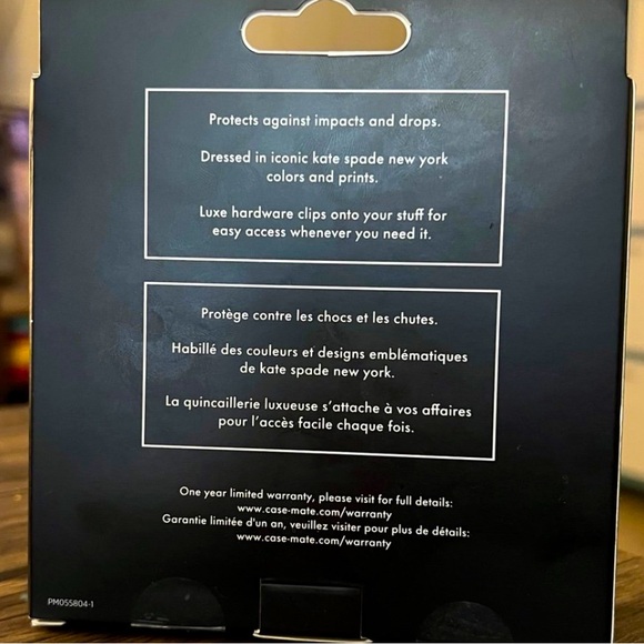 Kate Spade New York Silicone Protective Case AirPods Pro 1st & 2nd generation - Picture 7 of 7